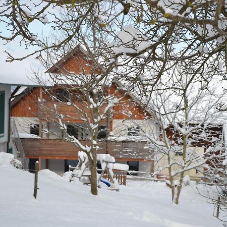 Ferienwohnung Biohof Auinger, Der Tiererlebnishof Aurach am Hongar Exterior foto